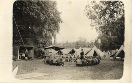 * T2 1933 Gödöllő IV. Jamboree, Cserkészek és Sátrak / Hungarian Scout Jamboree, Boy Scouts And Tents. Photo - Sin Clasificación