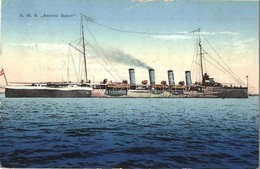 T2/T3 1915 SMS Admiral Spaun Az Osztrák-Magyar Haditengerészet Gyorscirkálója / K.u.K. Kriegsmarine / WWI Austro-Hungari - Zonder Classificatie