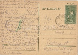 T2/T3 1943 Zauker Béla Zsidó  101/88. KMSZ (kisegítő Munkaszolgálatos) Levele A Bácskertesi Munkatáborból Feleségének /  - Zonder Classificatie