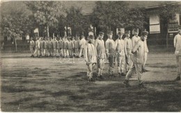 * T2 Alapképzés Egy Osztrák-magyar Katonai Táborban / Austro-Hungarian K.u.K. Soldiers On Basic Military Training In A C - Non Classés
