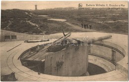 ** T4 Batterie Wilhelm II Knocke-sur-Mer / WWI Wilhelm II Battery Cannon In Belgium (vágott / Cut) - Zonder Classificatie