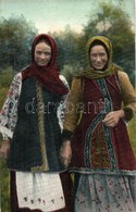 T2 Ukrán Folklór, Asszonyok Népviseletben / Typy Ukrainskie / Ukrainian Folklore, Women In Traditional Costumes + 1916 K - Zonder Classificatie