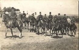 * T2/T3 Osztrák-magyar Lovas Katonák / WWI Austro-Hungarian K.u.K. Military Cavalrymen. Fr. Guld Photo (Rb) - Unclassified