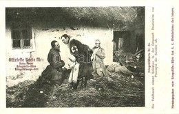 ** T2 Kriegsbildkarte Nr. 44. Ein Feldkurat Nimmt Soldaten In Der Orschaft Drostowice Vor Przemysl Die Beichte Ab. Krieg - Unclassified