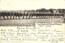 T2/T3 1904 Ungarische Infanterie Defilierung. Verlag Von Alex J. Klein Nr. 36. / Austro-Hungarian K.u.K. Military Infant - Unclassified