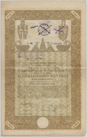 Budapest 1915. 'A Magyar Korona Országai 6%-kal Kamatozó Járadékkölcsön' államadóssági Kötvénye 10.000K-ról T:II,II- - Unclassified