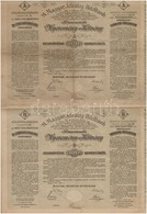 Vegyes: 1886. 'Egyházi Műemlék Alap' Sorsjegykölcsönök 5Ft-ról A Budapest-lipótvárosi Bazilika Kiépítésére S Egyházi Műe - Zonder Classificatie