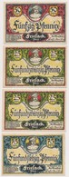 Németország / Weimari Köztársaság / Friesack 1921. 4db Szükségpénz T:I-
Germany / Weimar Republic / Friesack 1921. 4pcs  - Unclassified