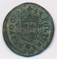 1706C-M Rézpoltúra 'II. Rákóczi Ferenc' (2,81g) T:2- Patina Hungary 1706C-M Poltura 'Francis II Rákóczi' Kremnitz (2,81g - Non Classés