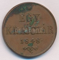 1848. 1kr Cu T:1-,2 Patina
Adamo B1 - Sin Clasificación