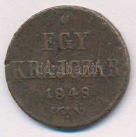 1848. 1 Kr Cu T:2-,3 Ph.
Adamo B1 - Unclassified