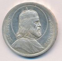 1938. 5P Ag 'Szent István' T:1-,2 
Adamo P8.1 - Unclassified