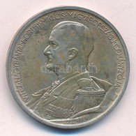 1939. 5P Ag 'Horthy Balra' T:1-,2 Patina, Ph. 
Adamo P8.2 - Unclassified