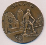 Iván István (1905-1968) DN 'Kőszeg - Jurisich Miklós' Br Emlékérem (60mm) T:2 - Zonder Classificatie