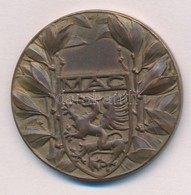 ~1900. 'Magyar Athletikai Club 1875' Br érem (37mm) T:2 - Zonder Classificatie