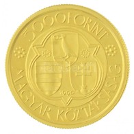 1990. 5000Ft Au 'Mátyás Király' Dísztokban (6,98g/0.986) T:PP Enyhe Felületi K.
Hungary 1990. 5000 Forint Au 'King Matth - Unclassified