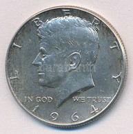 Amerikai Egyesült Államok 1964. 1/2$ Ag 'Kennedy' T:1-
USA 1964. 1/2 Dollar Ag 'Kennedy' C:AU
Krause KM#202 - Sin Clasificación