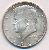 Amerikai Egyesült Államok 1964D 1/2$ Ag 'Kennedy' T:2
USA 1964D 1/2 Dollar Ag 'Kennedy' C:XF
Krause KM#202 - Unclassified