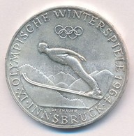 Ausztria 1964. 50Sch Ag 'IX. Téli Olimpia Innsbruck' T:1-
Austria 1964. 50 Schilling Ag 'Winter Olympics Insbruck' C:AU
 - Unclassified