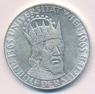 Ausztria 1965. 50Sch Ag '600 éves A Bécsi Egyetem' T:1- 
Austria 1965. 50 Schilling Ag '600th Anniversary - Vienna Unive - Unclassified