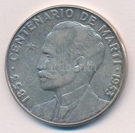 Kuba 1953. 1P Ag 'Jose Marti' T:2 Ph.
Cuba 1953. 1 Peso Ag 'Jose Marti C:XF Edge Error
Krause KM#29 - Unclassified