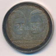 Svédország 1976. 50K Ag 'XVI. Károly Gusztáv és Szilvia Esküvője' T:1- Patina
Sweden 1976. 50 Kronor Ag 'Wedding Of King - Unclassified