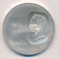 Venezuela 1973. 10B Ag T:1- Kis Patina
Venezuela 1973. 10 Bolivares Ag C:AU Small Patina
Krause Y#45 - Unclassified