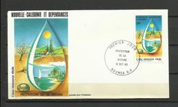 Nouvelle Calédonie   FDC YT 478 Protection De La Nature Nouméa 12.10.83 - Briefe U. Dokumente