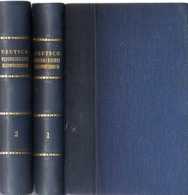 Deutsch-Neugriechisces Handworterbuch: Von Dr. Ant. Jannakakis, Hannover 1883 - 2 Vol. (1372 Pages) In Very Good Conditi - Dictionnaires