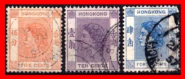 HONG KONG ( ASIA ) STAMPS AÑO 1954 ISABEL II - 1941-45 Ocupacion Japonesa