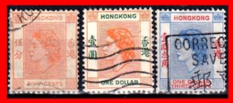 HONG KONG ( ASIA ) STAMPS AÑO 1954 ISABEL II - 1941-45 Japanese Occupation