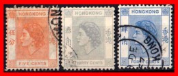 HONG KONG ( ASIA ) STAMPS AÑO 1954 ISABEL II - 1941-45 Occupazione Giapponese