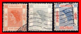 HONG KONG ( ASIA ) STAMPS AÑO 1954 ISABEL II - 1941-45 Japanse Bezetting