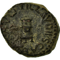 Monnaie, Claude, Quadrans, 41 AD, Rome, TTB, Bronze, RIC:84 - La Dinastía Julio-Claudia (-27 / 69)