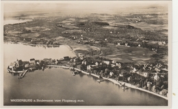 WASSERBURG Am BODENSEE   -  VOM FLUGZEUG AUS   -   Verlag  Mar MATTES Aus Stuttgart  N°5334/ 5.235 - Wasserburg (Bodensee)