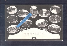 BARNARD CASTLE MULTIVIEW USED BARNARD CASTLE DUPLEX POSTMARK No.48 - Andere & Zonder Classificatie