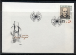 Slovakia 1994 Europa Scientific Discoveries FDC - FDC