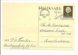 Briefkaart G 313 - Postwaardestukken