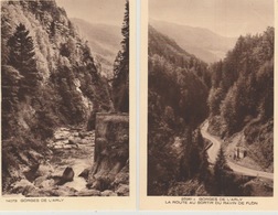 19 / 3 / 507  - LOT  DE  6  CPA  - GORGES  DE  L'ARLY - 5 - 99 Cartes