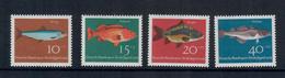GERMANIA REPUBBLICA FEDERALE 1963 - FAUNA ANIMALI - PESCI  - SERIE COMPLETA - MNH** - Unused Stamps