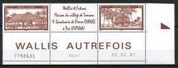 WALLIS FUTUNA  2007 N° 681/682 **  Neufs  MNH Superbe Maison De Village Pierre Chanel - Ongebruikt