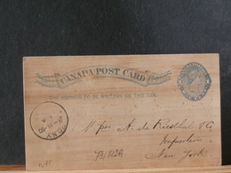 79/812A  CP CANADA TO USA 1890 - 1860-1899 Regering Van Victoria