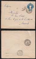 Brazil Brasil 1914 EN 63 200R Stationery Envelope NOVA VICENZA To ANVERS Belgium - Postwaardestukken