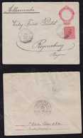 Brazil Brasil 1920 EN 68 100R Stationery Envelope Uprated PENEDO ALGOAS To REGENSBURG Germany - Postwaardestukken