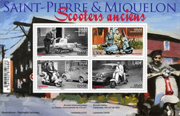 Saint Pierre Et Miquelon - Postfris / MNH - Sheet Scooters 2018 - Neufs