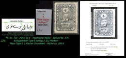 EARLY OTTOMAN SPECIALIZED FOR SPECIALIST, SEE...Mi. Nr. 733 - Mayo 66 E - Auflagenanteil 2.322 Stück - 1920-21 Anatolie