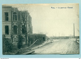 Pecq ' Pont Sur Escaut ' Voyagé 1920 ? - TB - Pecq