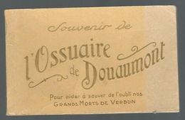 Cartes Postales 20 Héliogravures Souvenir De L'Ossuaire De Douaumont - Monuments