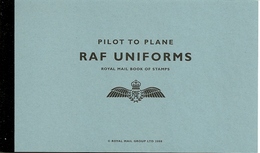 GREAT BRITAIN, PRESTIGE BOOKLET, 2008, DX42, Mi 156, RAF Uniforms - Libretti