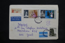 BULGARIE - Enveloppe En Recommandé De Stara Zagora Pour La Belgique - L 26369 - Covers & Documents